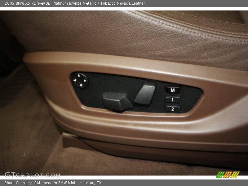 Platinum Bronze Metallic / Tobacco Nevada Leather 2009 BMW X5 xDrive48i