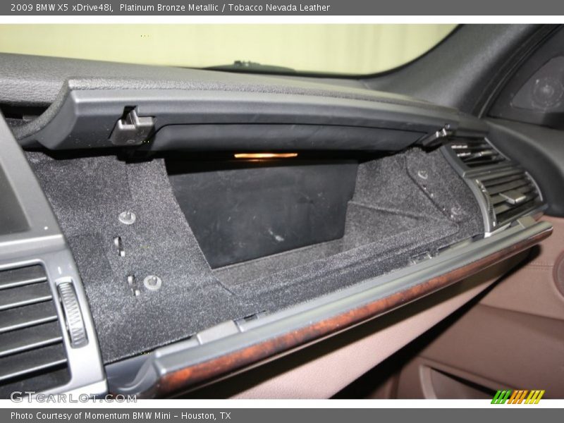 Platinum Bronze Metallic / Tobacco Nevada Leather 2009 BMW X5 xDrive48i