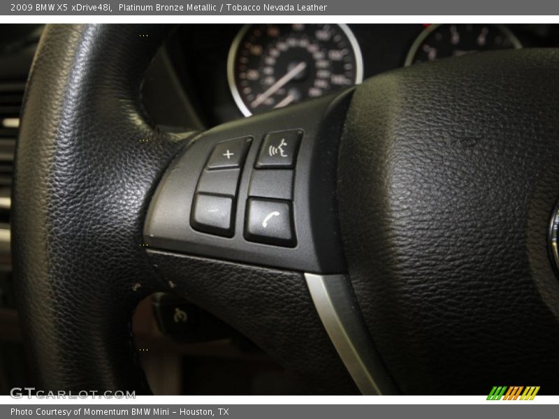 Platinum Bronze Metallic / Tobacco Nevada Leather 2009 BMW X5 xDrive48i