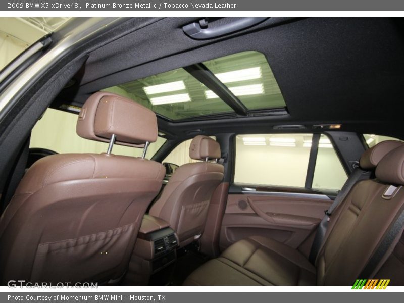 Platinum Bronze Metallic / Tobacco Nevada Leather 2009 BMW X5 xDrive48i