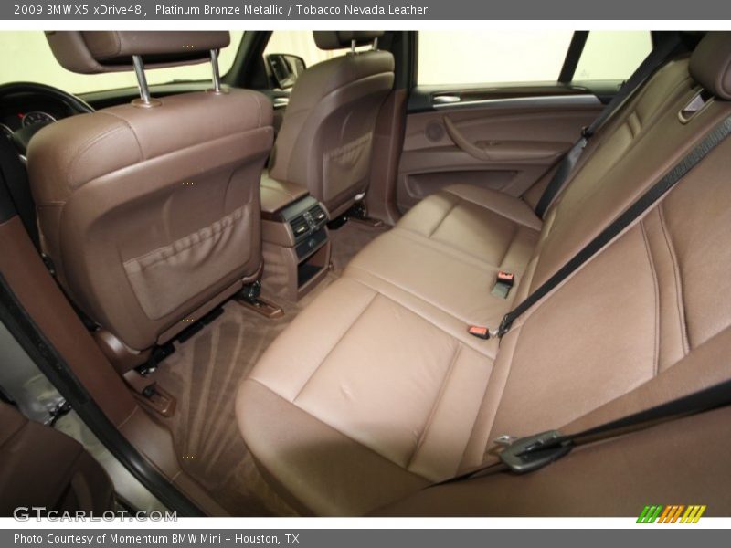 Platinum Bronze Metallic / Tobacco Nevada Leather 2009 BMW X5 xDrive48i