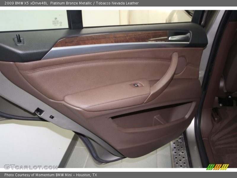 Platinum Bronze Metallic / Tobacco Nevada Leather 2009 BMW X5 xDrive48i