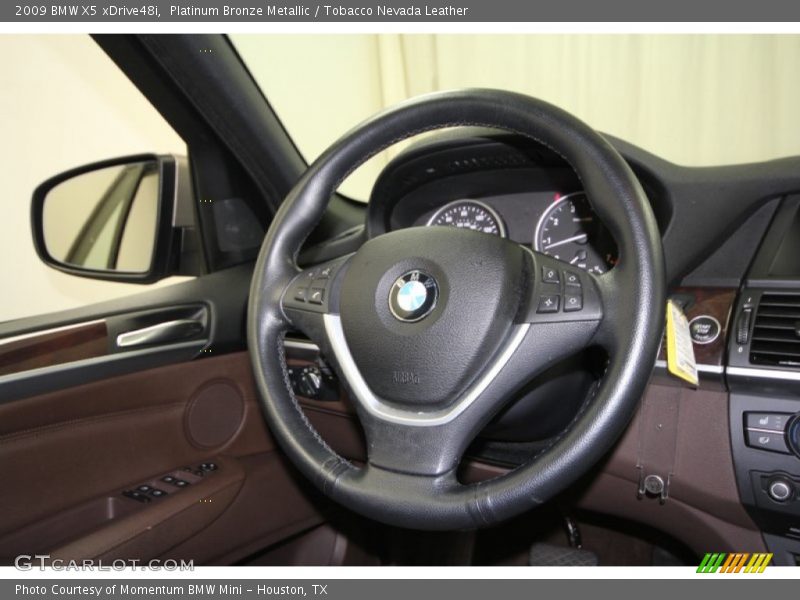 Platinum Bronze Metallic / Tobacco Nevada Leather 2009 BMW X5 xDrive48i