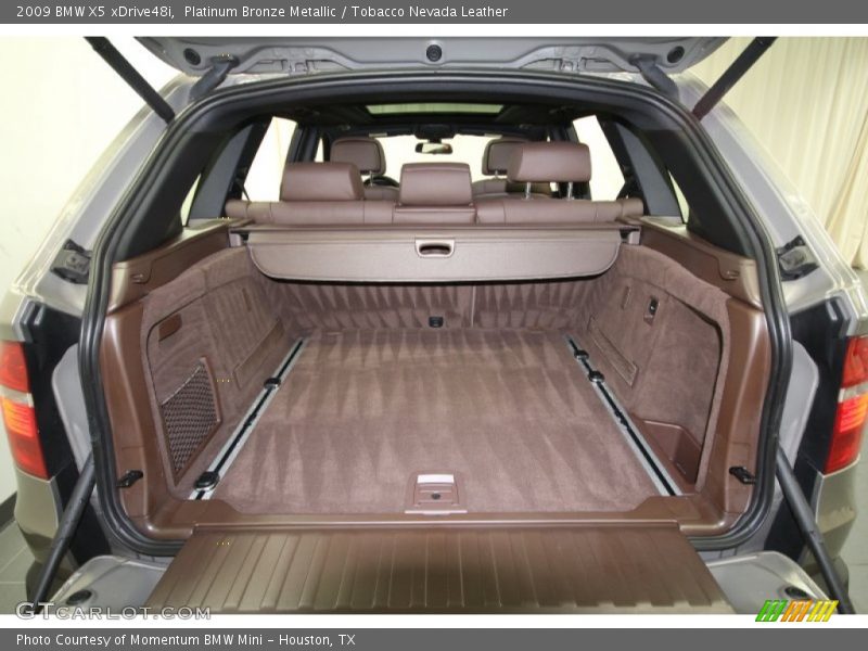 Platinum Bronze Metallic / Tobacco Nevada Leather 2009 BMW X5 xDrive48i