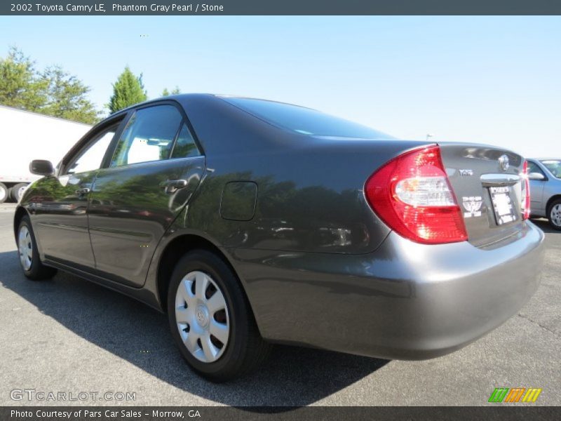 Phantom Gray Pearl / Stone 2002 Toyota Camry LE