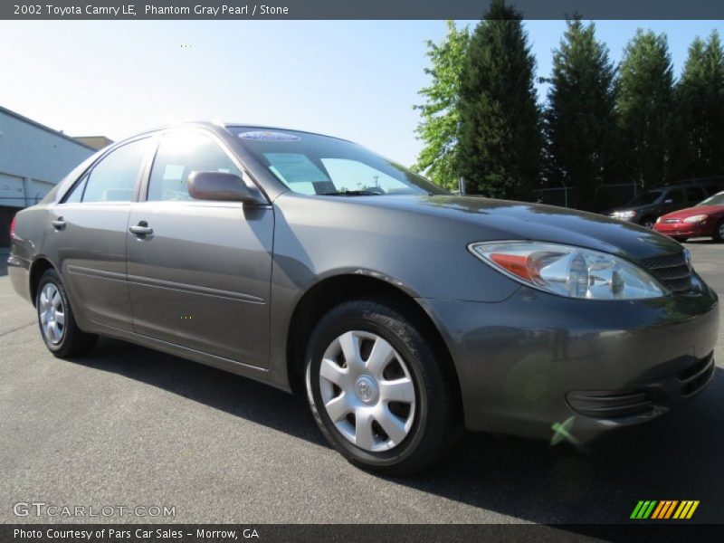 Phantom Gray Pearl / Stone 2002 Toyota Camry LE