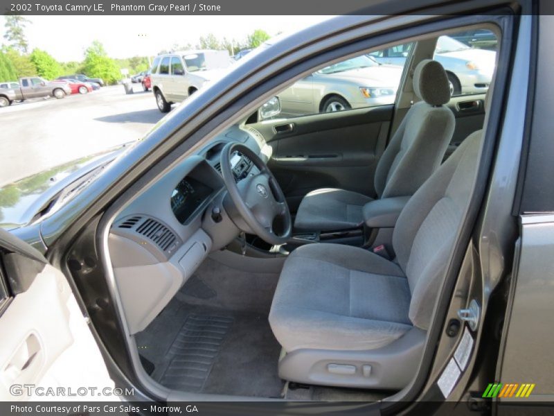 Phantom Gray Pearl / Stone 2002 Toyota Camry LE