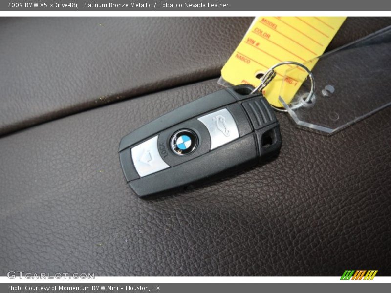Platinum Bronze Metallic / Tobacco Nevada Leather 2009 BMW X5 xDrive48i