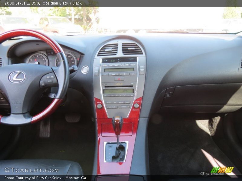 Obsidian Black / Black 2008 Lexus ES 350