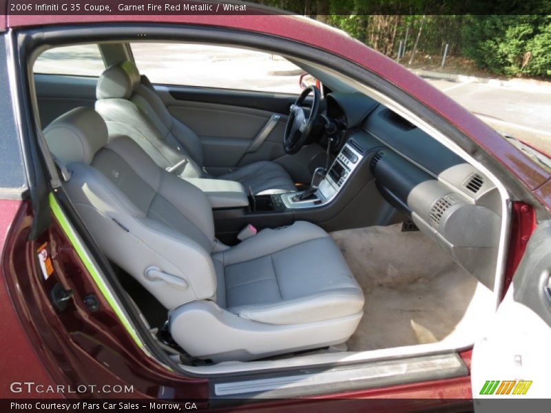  2006 G 35 Coupe Wheat Interior