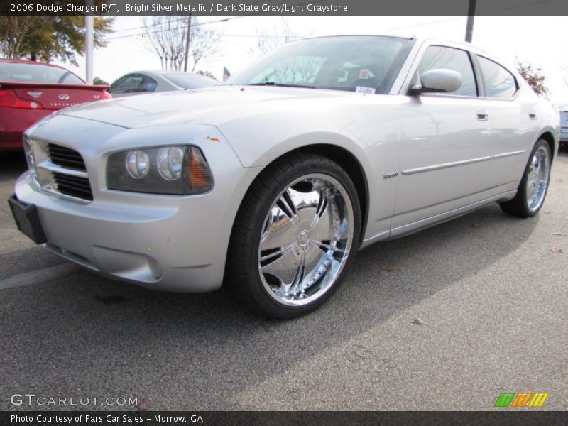 Bright Silver Metallic / Dark Slate Gray/Light Graystone 2006 Dodge Charger R/T