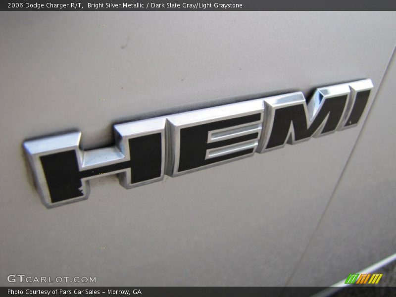 Bright Silver Metallic / Dark Slate Gray/Light Graystone 2006 Dodge Charger R/T