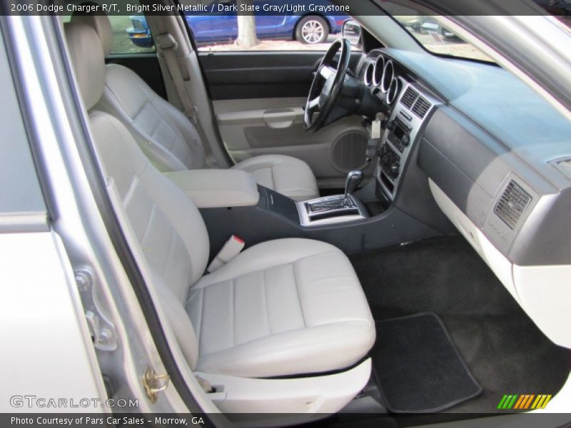 Bright Silver Metallic / Dark Slate Gray/Light Graystone 2006 Dodge Charger R/T