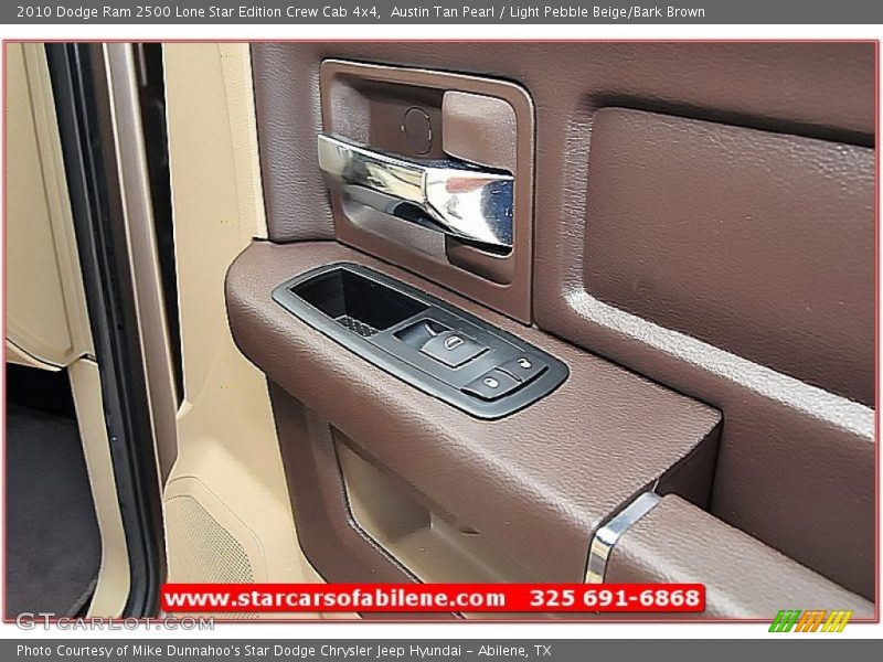 Austin Tan Pearl / Light Pebble Beige/Bark Brown 2010 Dodge Ram 2500 Lone Star Edition Crew Cab 4x4