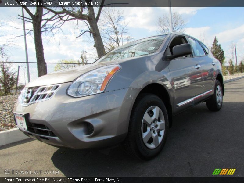 Platinum Graphite / Black 2011 Nissan Rogue S AWD