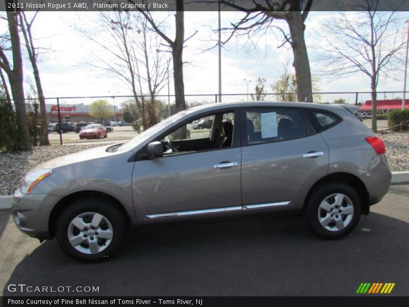 Platinum Graphite / Black 2011 Nissan Rogue S AWD