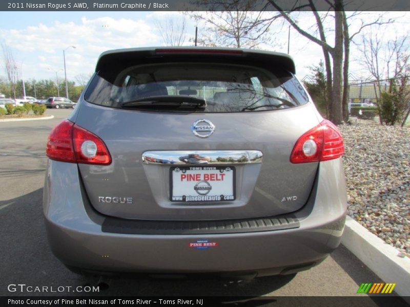 Platinum Graphite / Black 2011 Nissan Rogue S AWD