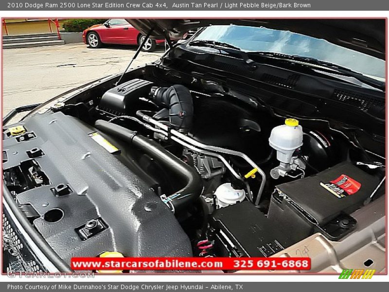 Austin Tan Pearl / Light Pebble Beige/Bark Brown 2010 Dodge Ram 2500 Lone Star Edition Crew Cab 4x4