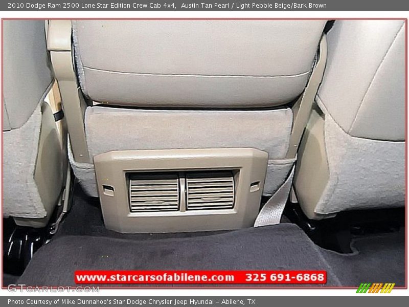 Austin Tan Pearl / Light Pebble Beige/Bark Brown 2010 Dodge Ram 2500 Lone Star Edition Crew Cab 4x4