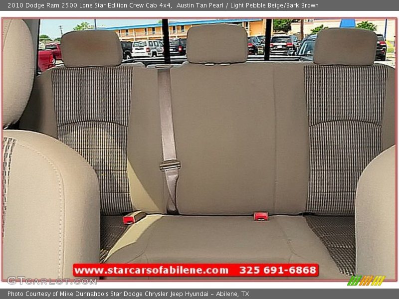 Austin Tan Pearl / Light Pebble Beige/Bark Brown 2010 Dodge Ram 2500 Lone Star Edition Crew Cab 4x4