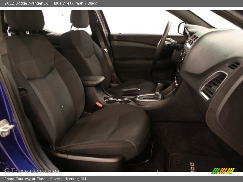 Blue Streak Pearl / Black 2012 Dodge Avenger SXT