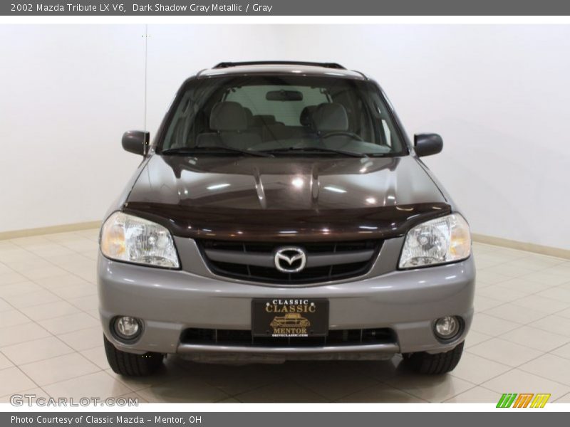 Dark Shadow Gray Metallic / Gray 2002 Mazda Tribute LX V6