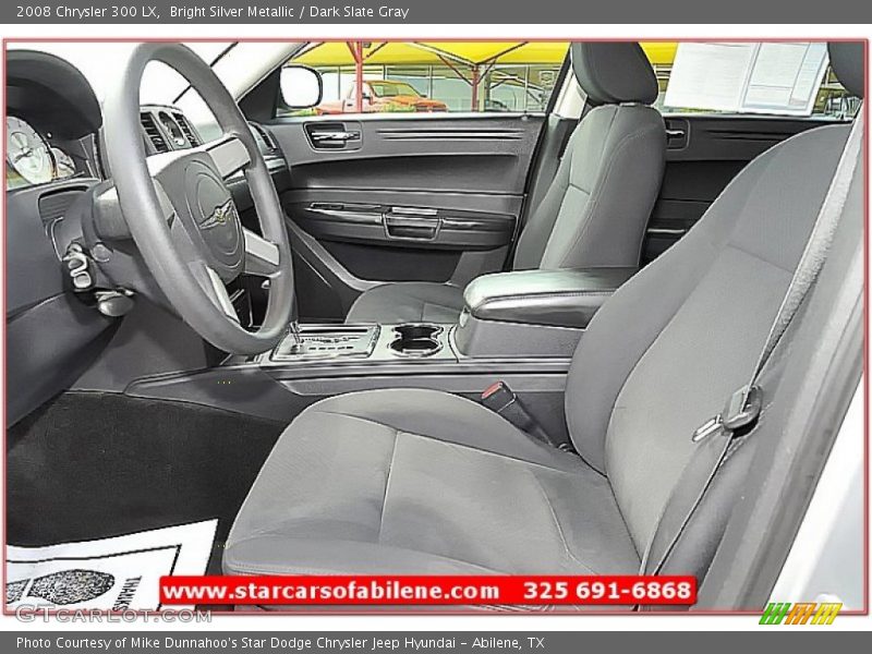 Bright Silver Metallic / Dark Slate Gray 2008 Chrysler 300 LX