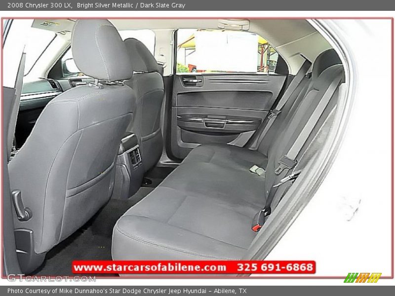 Bright Silver Metallic / Dark Slate Gray 2008 Chrysler 300 LX