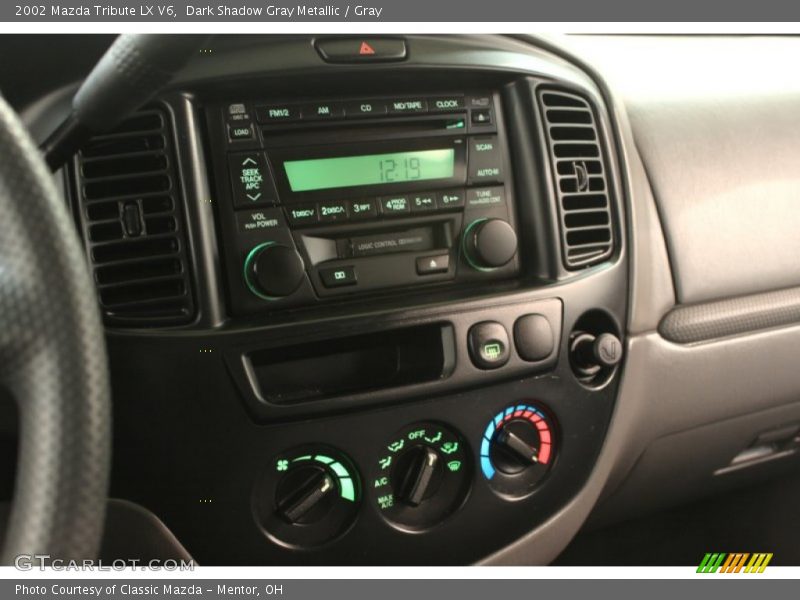 Dark Shadow Gray Metallic / Gray 2002 Mazda Tribute LX V6