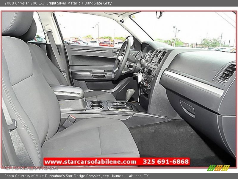 Bright Silver Metallic / Dark Slate Gray 2008 Chrysler 300 LX