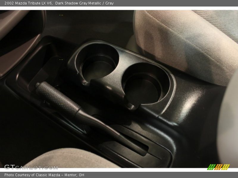 Dark Shadow Gray Metallic / Gray 2002 Mazda Tribute LX V6