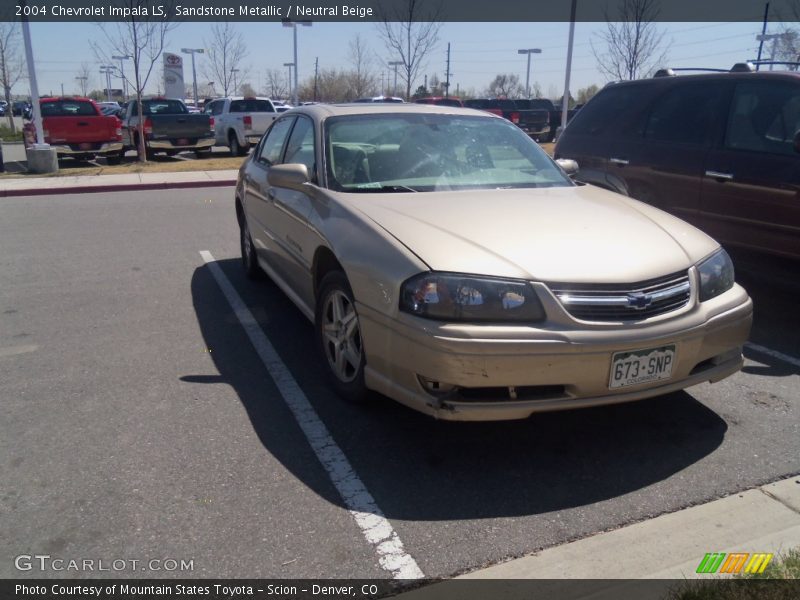 Sandstone Metallic / Neutral Beige 2004 Chevrolet Impala LS