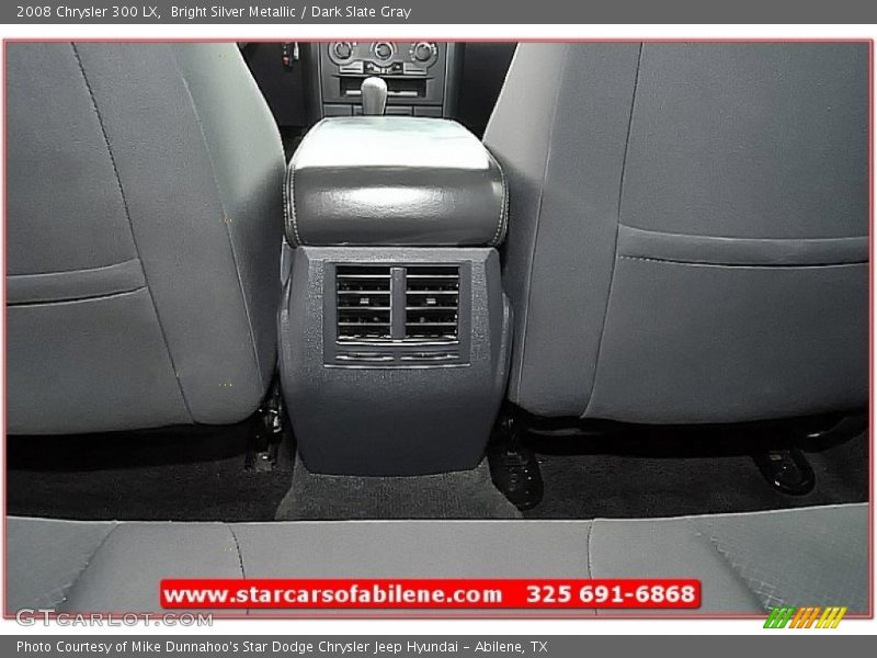 Bright Silver Metallic / Dark Slate Gray 2008 Chrysler 300 LX