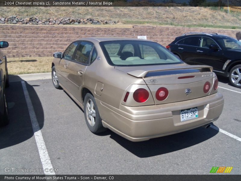 Sandstone Metallic / Neutral Beige 2004 Chevrolet Impala LS