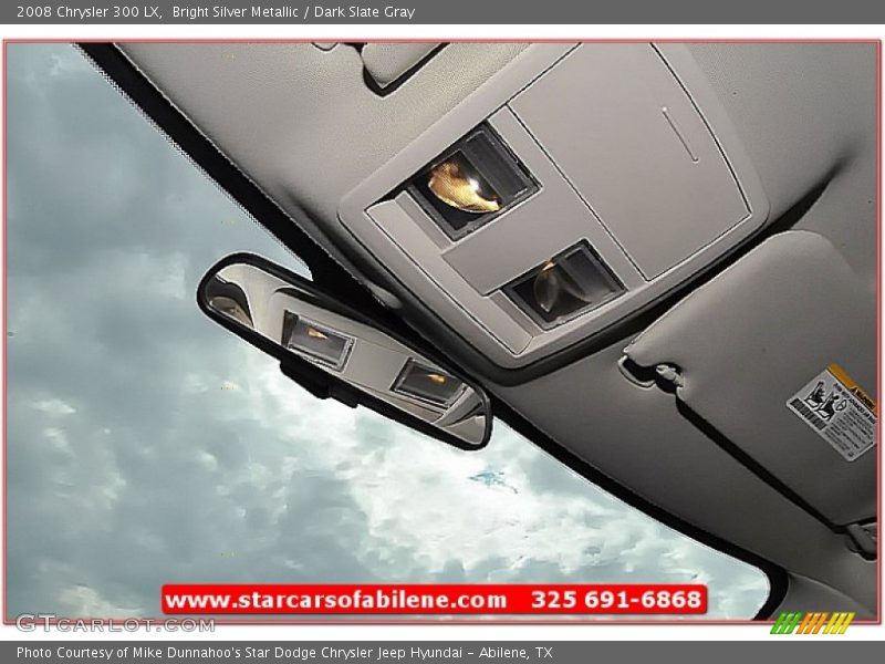 Bright Silver Metallic / Dark Slate Gray 2008 Chrysler 300 LX