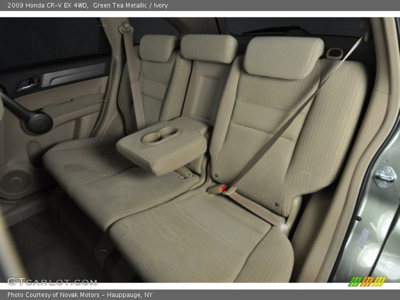 Green Tea Metallic / Ivory 2009 Honda CR-V EX 4WD