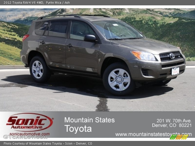 Pyrite Mica / Ash 2012 Toyota RAV4 V6 4WD