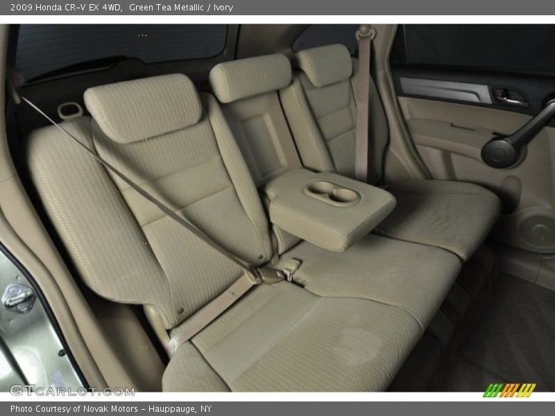 Green Tea Metallic / Ivory 2009 Honda CR-V EX 4WD