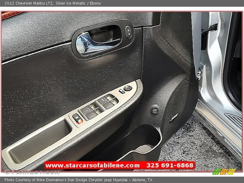 Silver Ice Metallic / Ebony 2012 Chevrolet Malibu LTZ