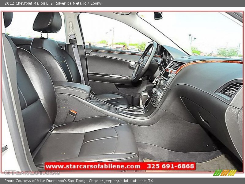 Silver Ice Metallic / Ebony 2012 Chevrolet Malibu LTZ