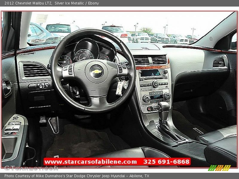 Silver Ice Metallic / Ebony 2012 Chevrolet Malibu LTZ