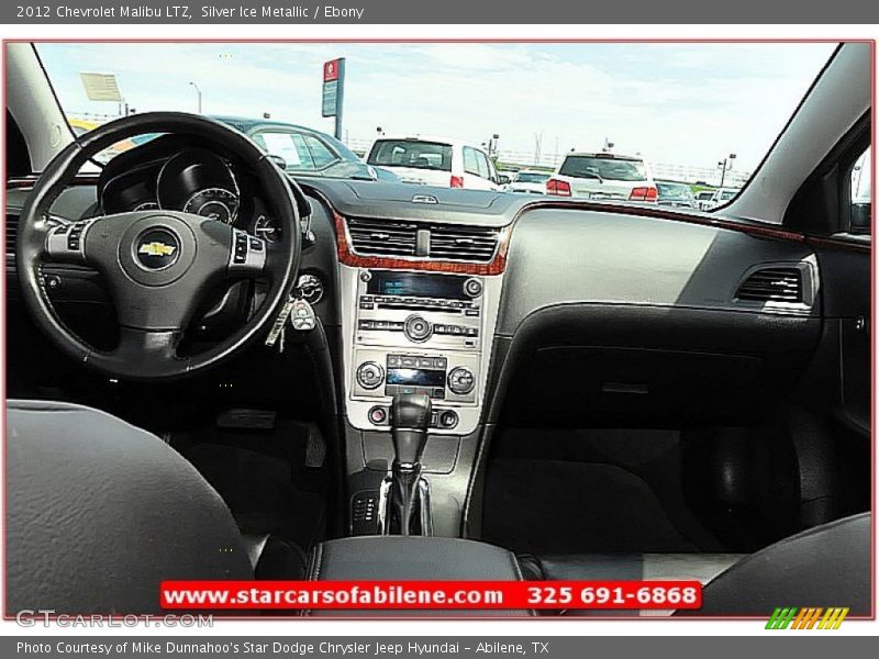 Silver Ice Metallic / Ebony 2012 Chevrolet Malibu LTZ