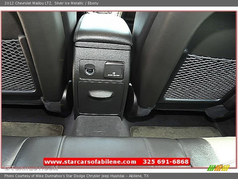 Silver Ice Metallic / Ebony 2012 Chevrolet Malibu LTZ