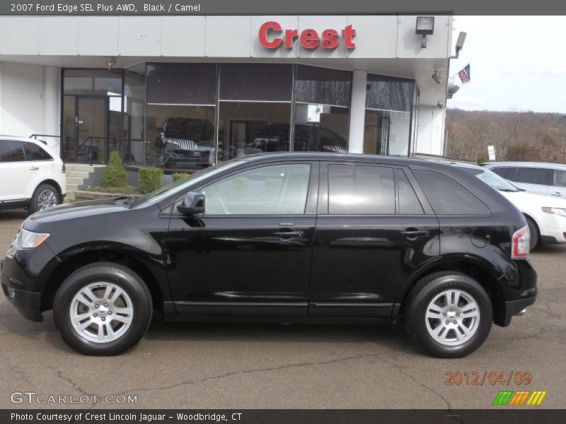 Black / Camel 2007 Ford Edge SEL Plus AWD
