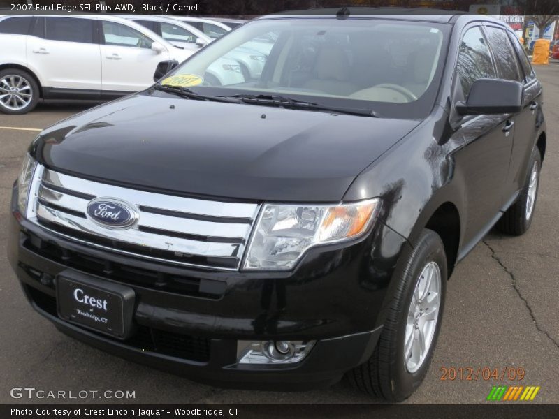 Black / Camel 2007 Ford Edge SEL Plus AWD