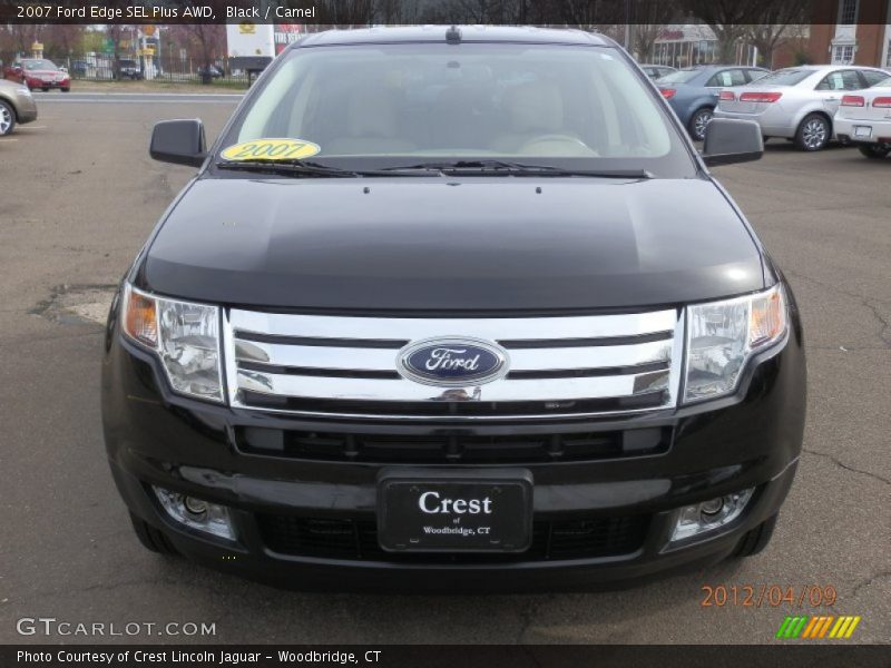 Black / Camel 2007 Ford Edge SEL Plus AWD