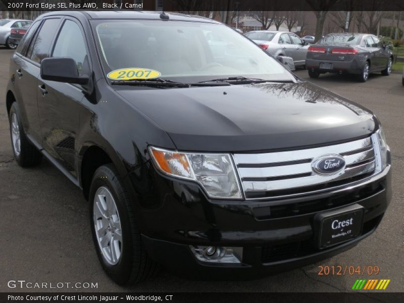 Black / Camel 2007 Ford Edge SEL Plus AWD