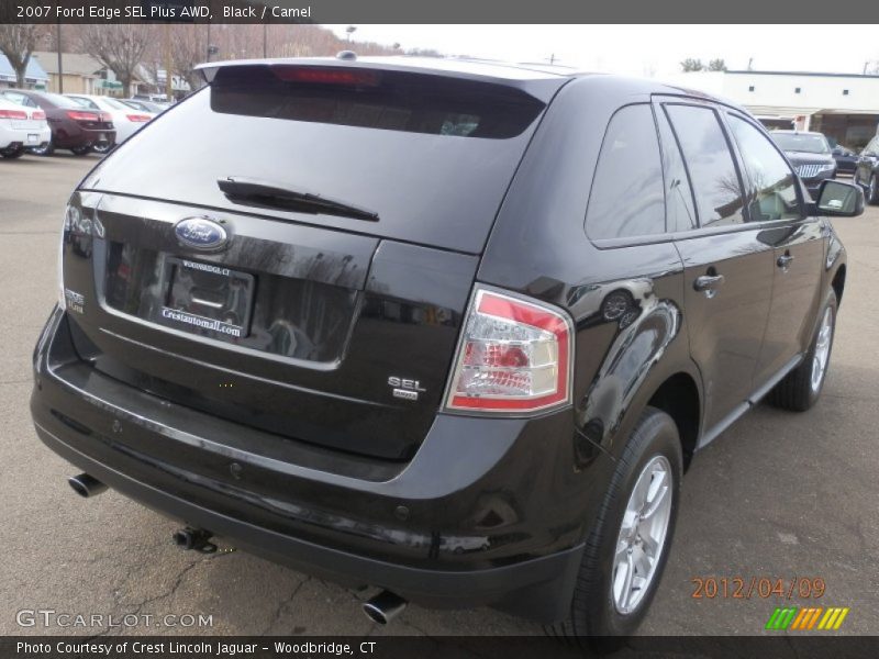 Black / Camel 2007 Ford Edge SEL Plus AWD