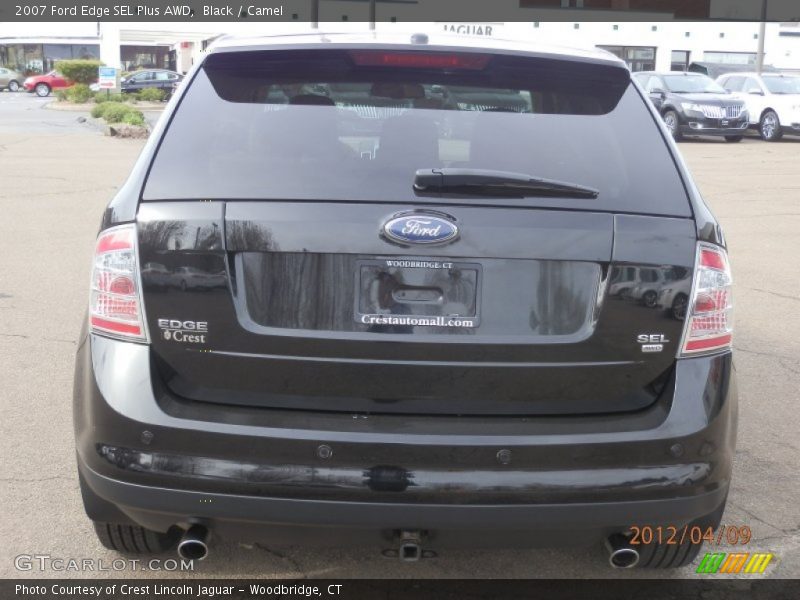 Black / Camel 2007 Ford Edge SEL Plus AWD