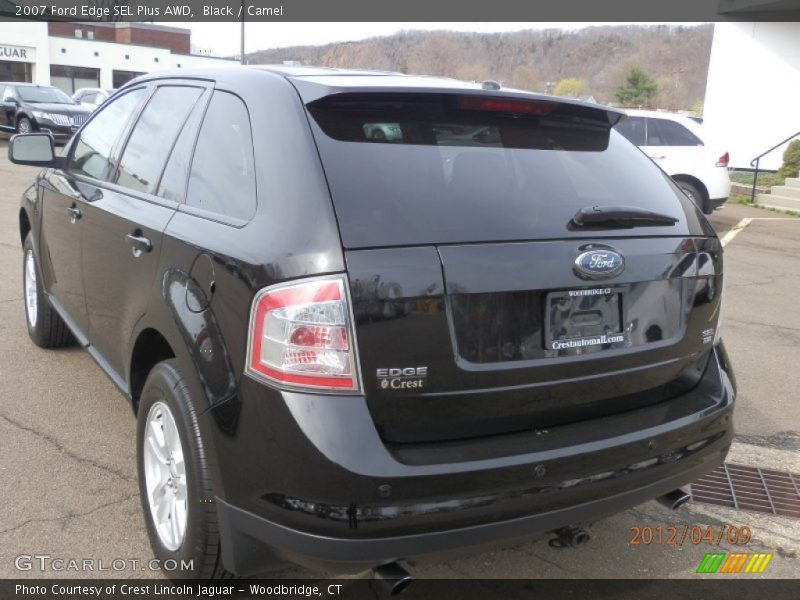 Black / Camel 2007 Ford Edge SEL Plus AWD